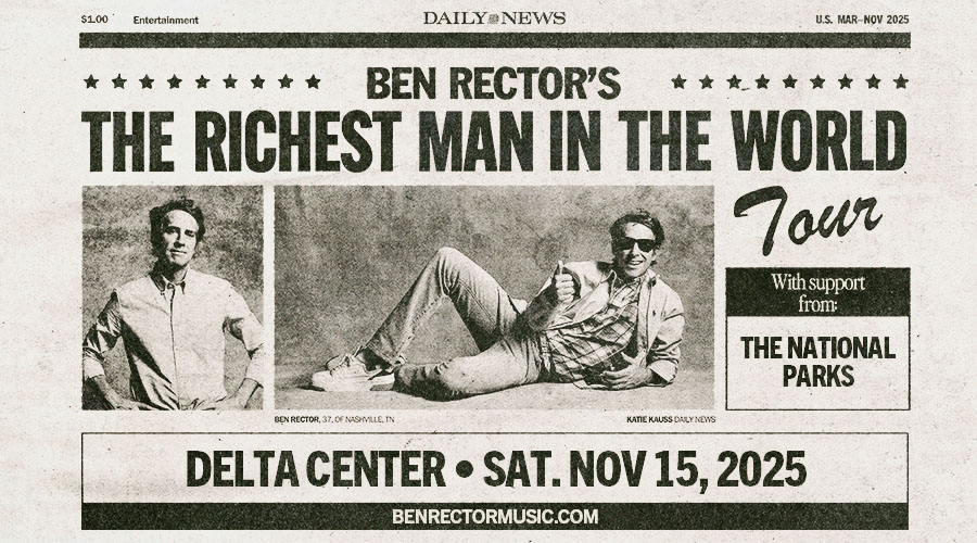 Ben Rector – Delta Center